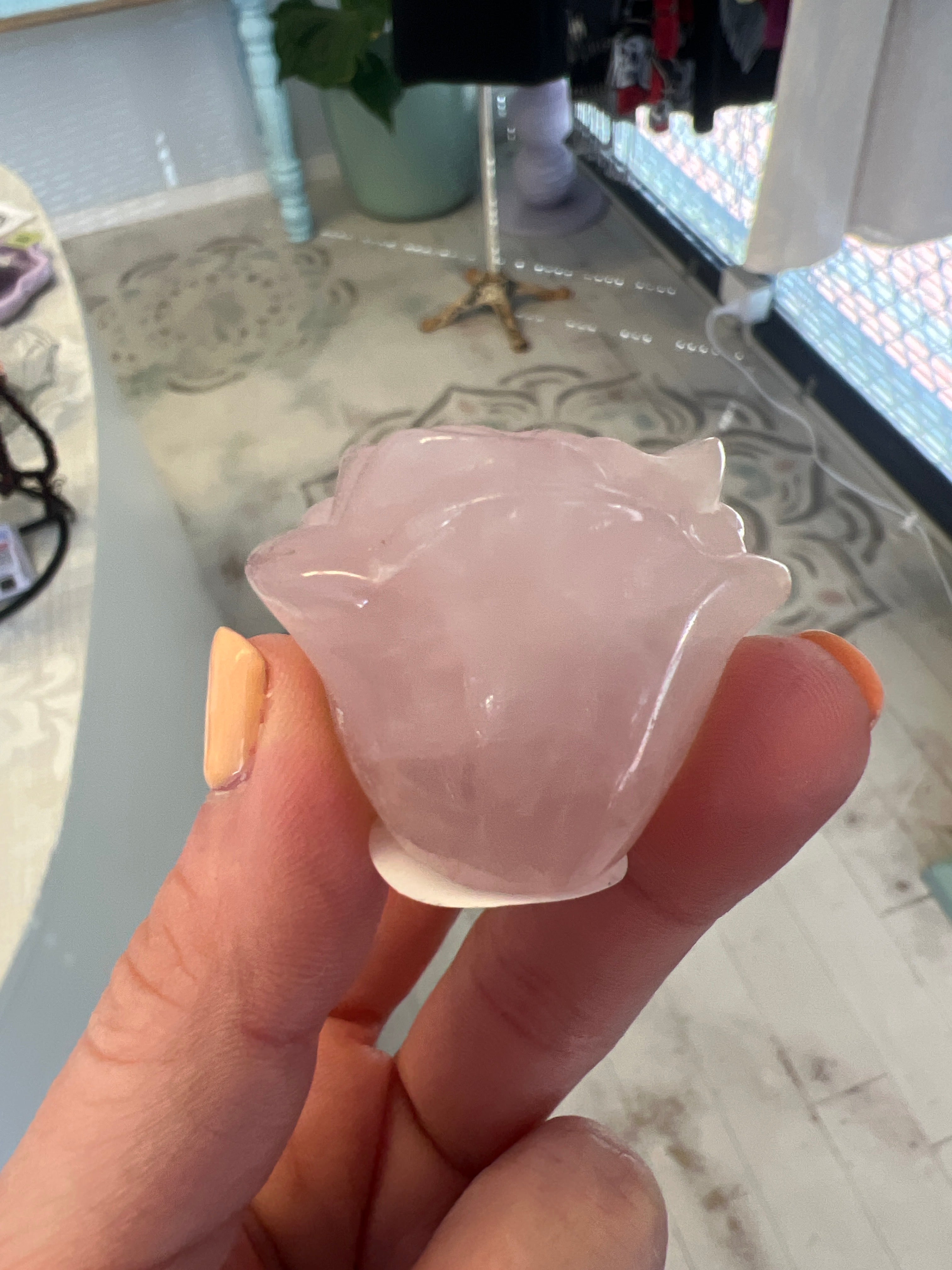 Rose Quartz Rose