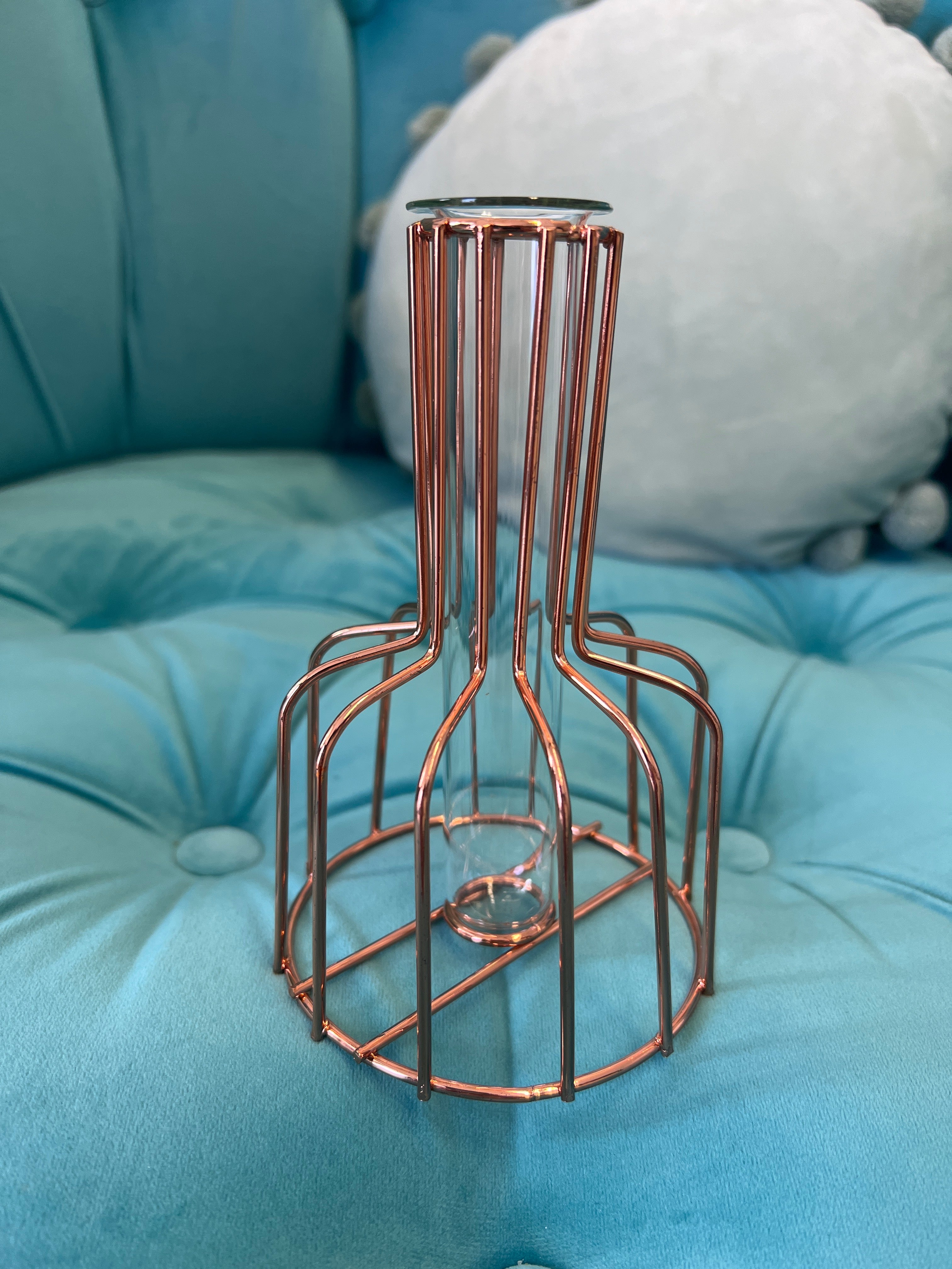 Gold Tube Planter