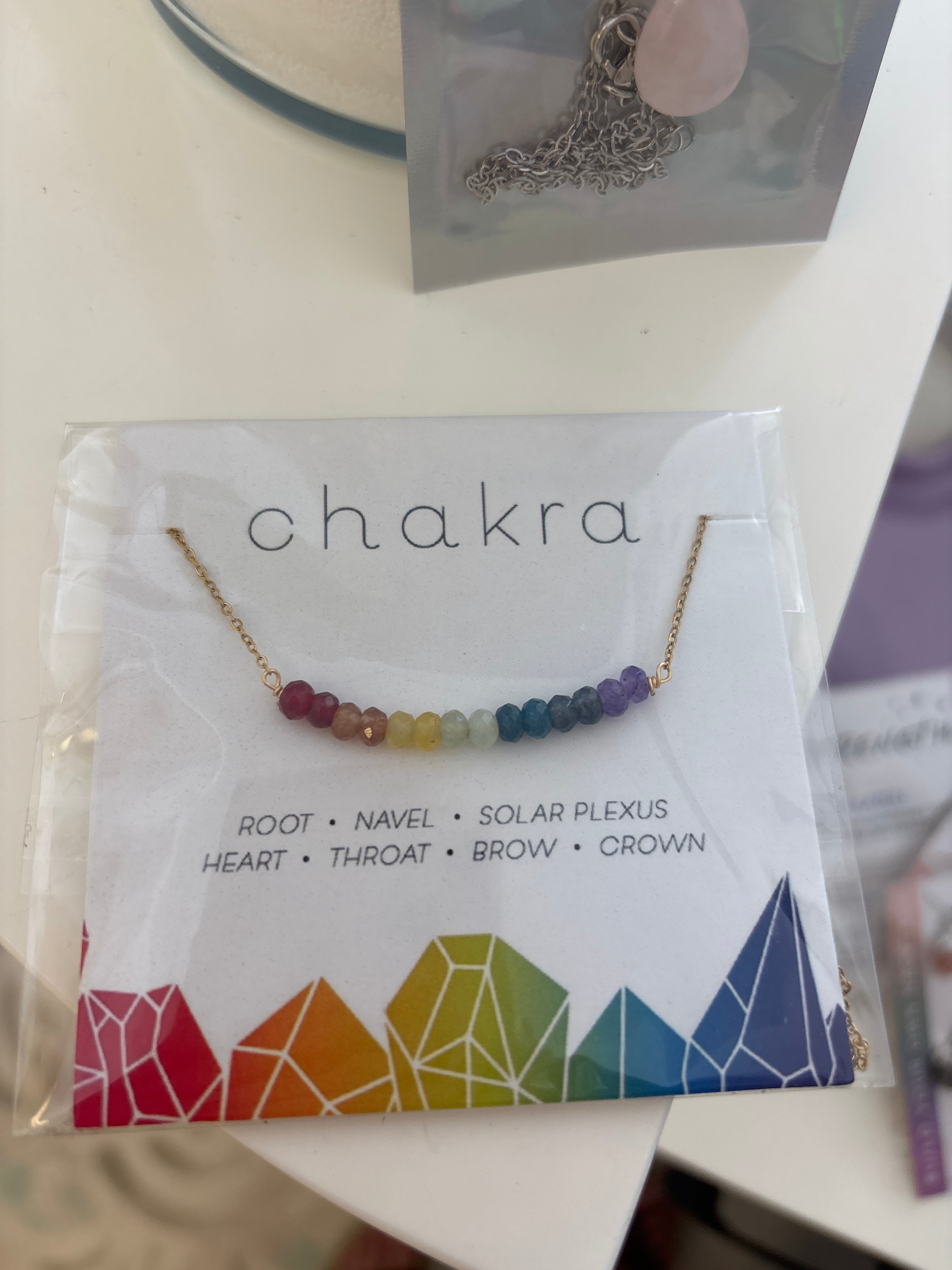 Chakra necklace