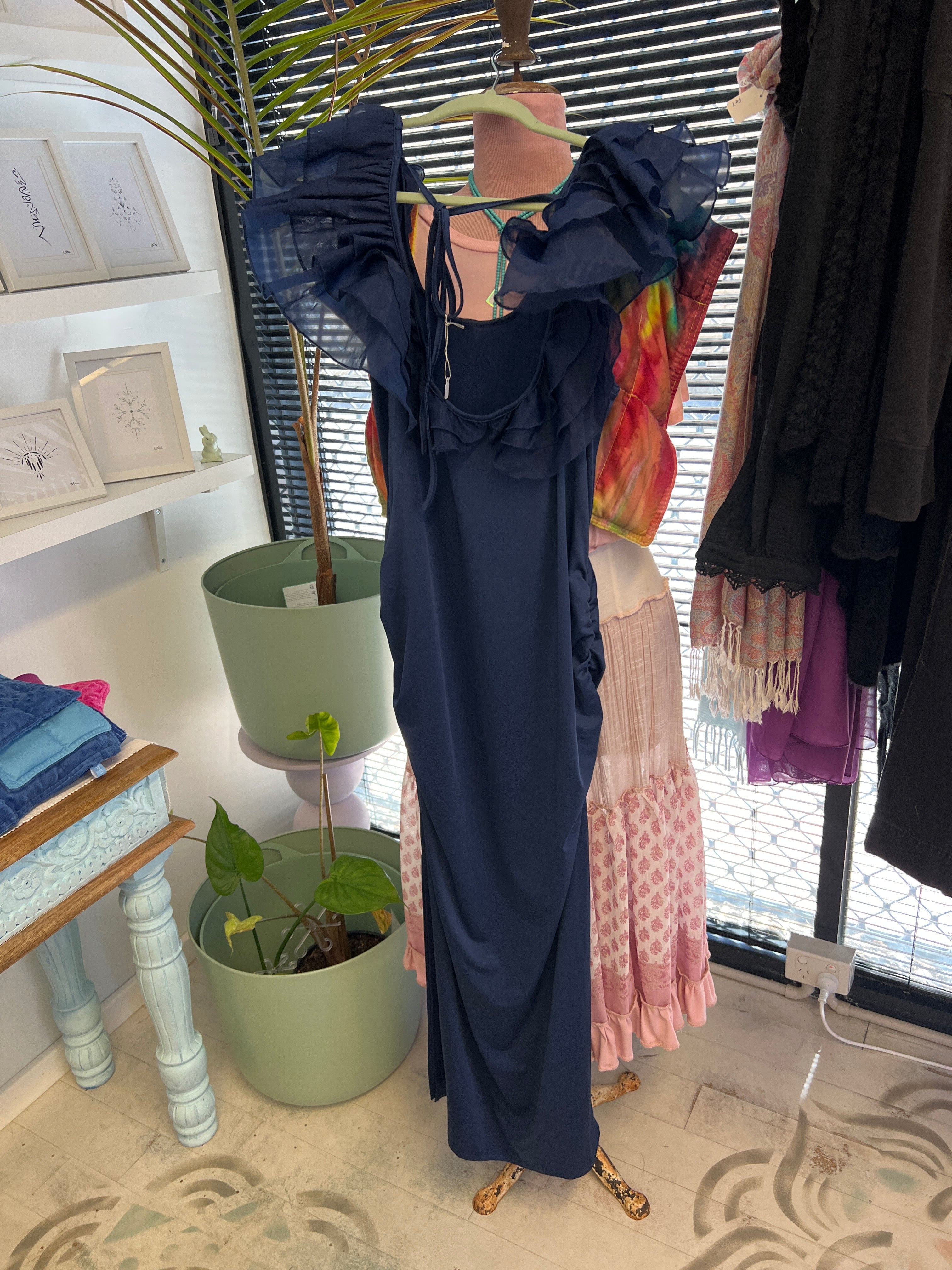 Navy Blue Dress