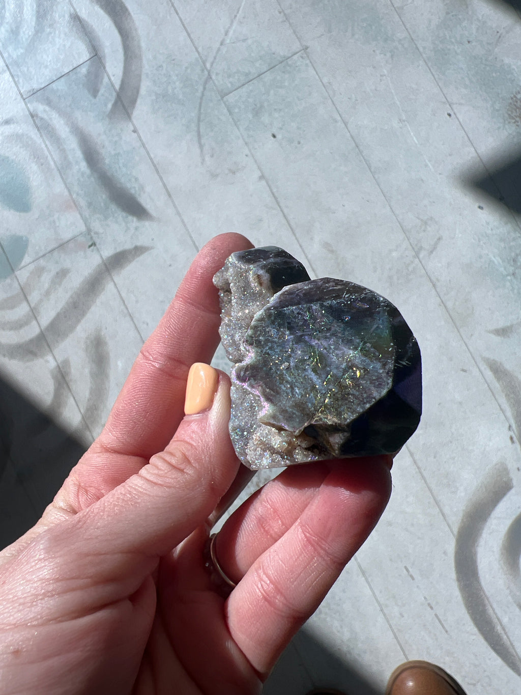 Aura Sphalerite Heart