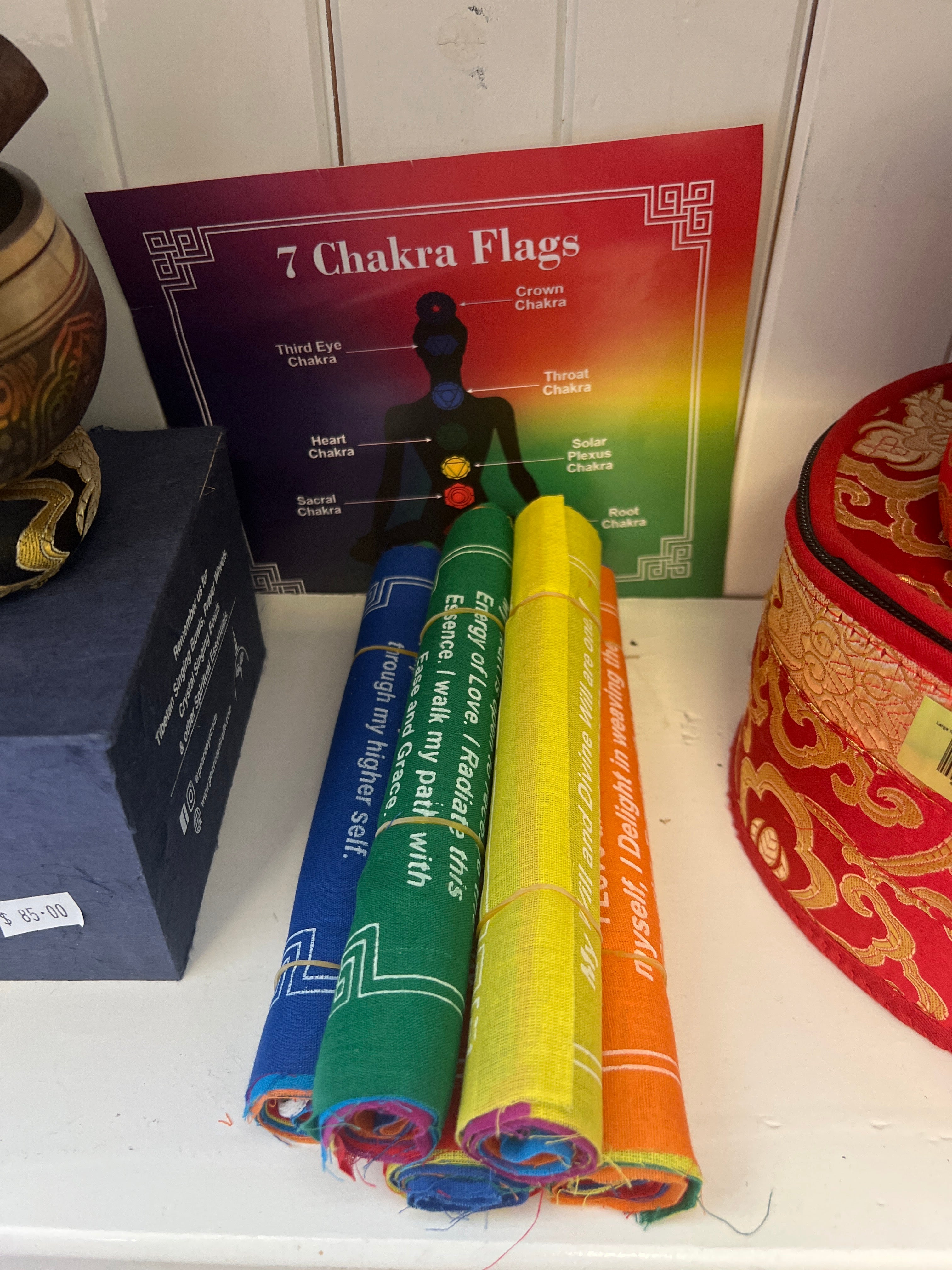 Chakra flags