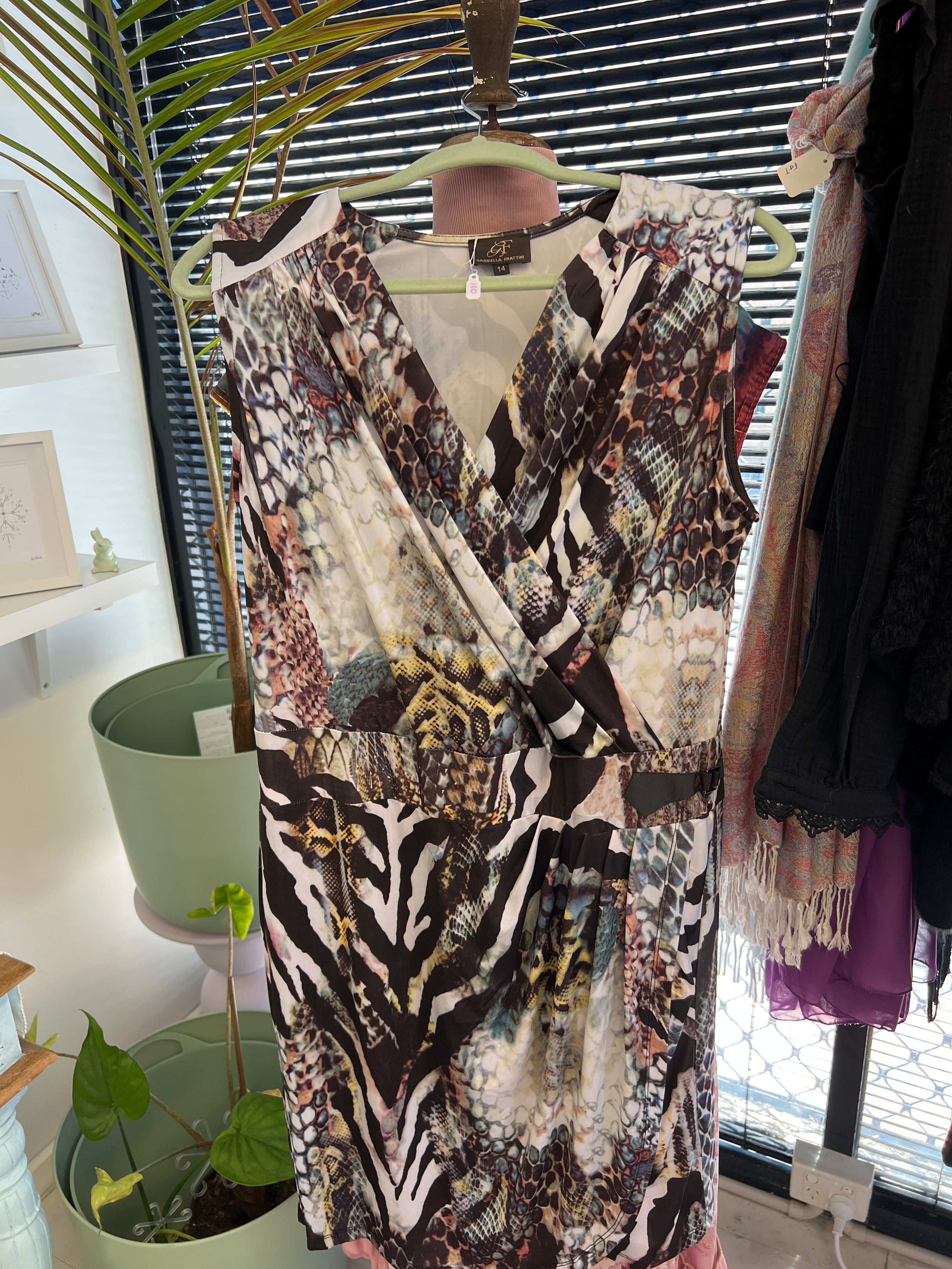 Animal Print Dress