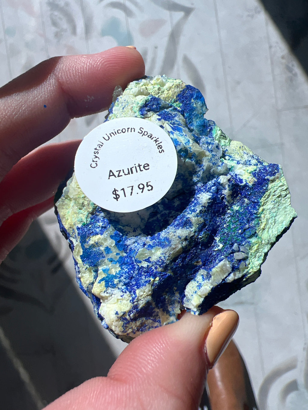 Azurite raw