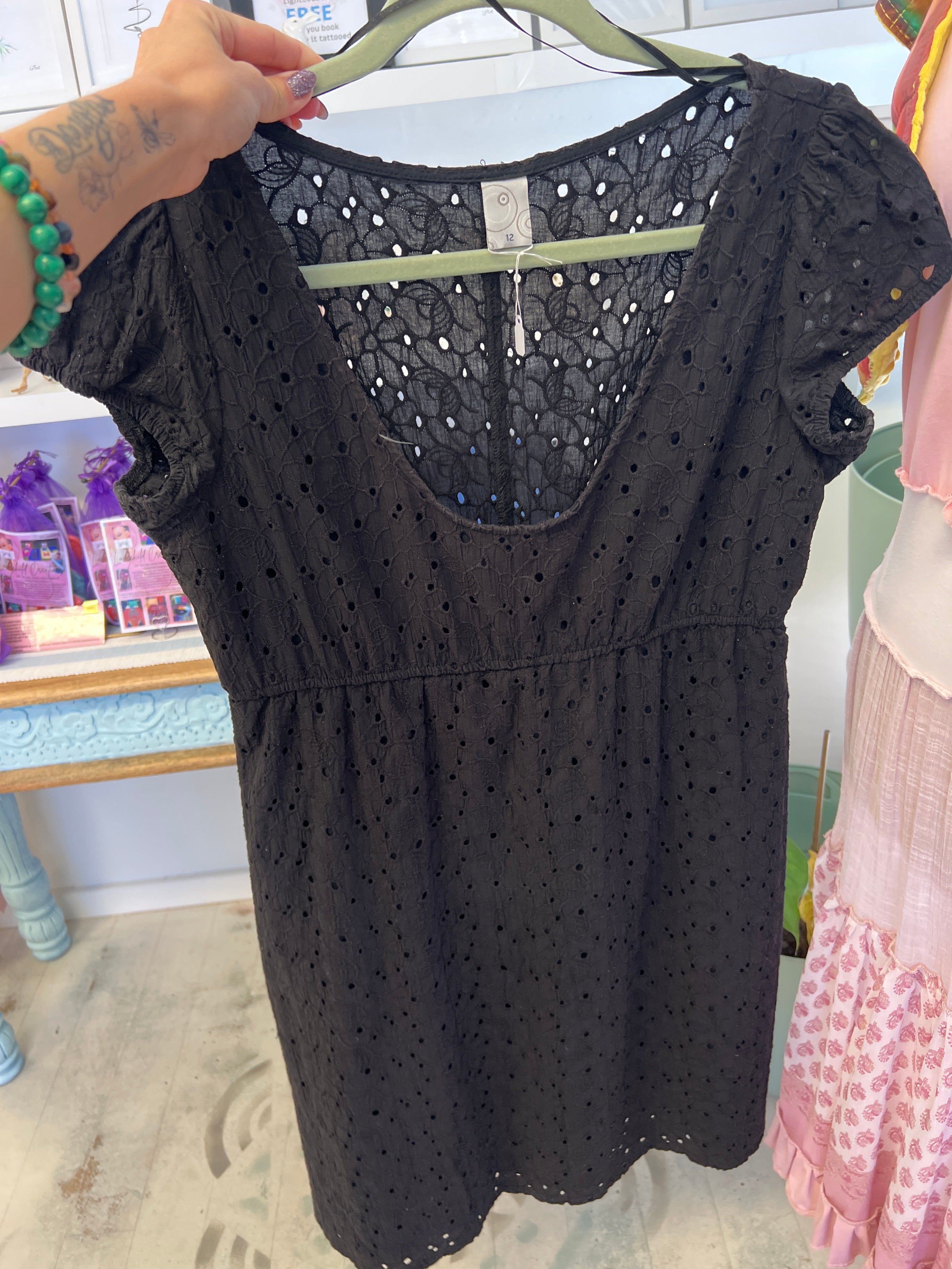 Black Lace Dress