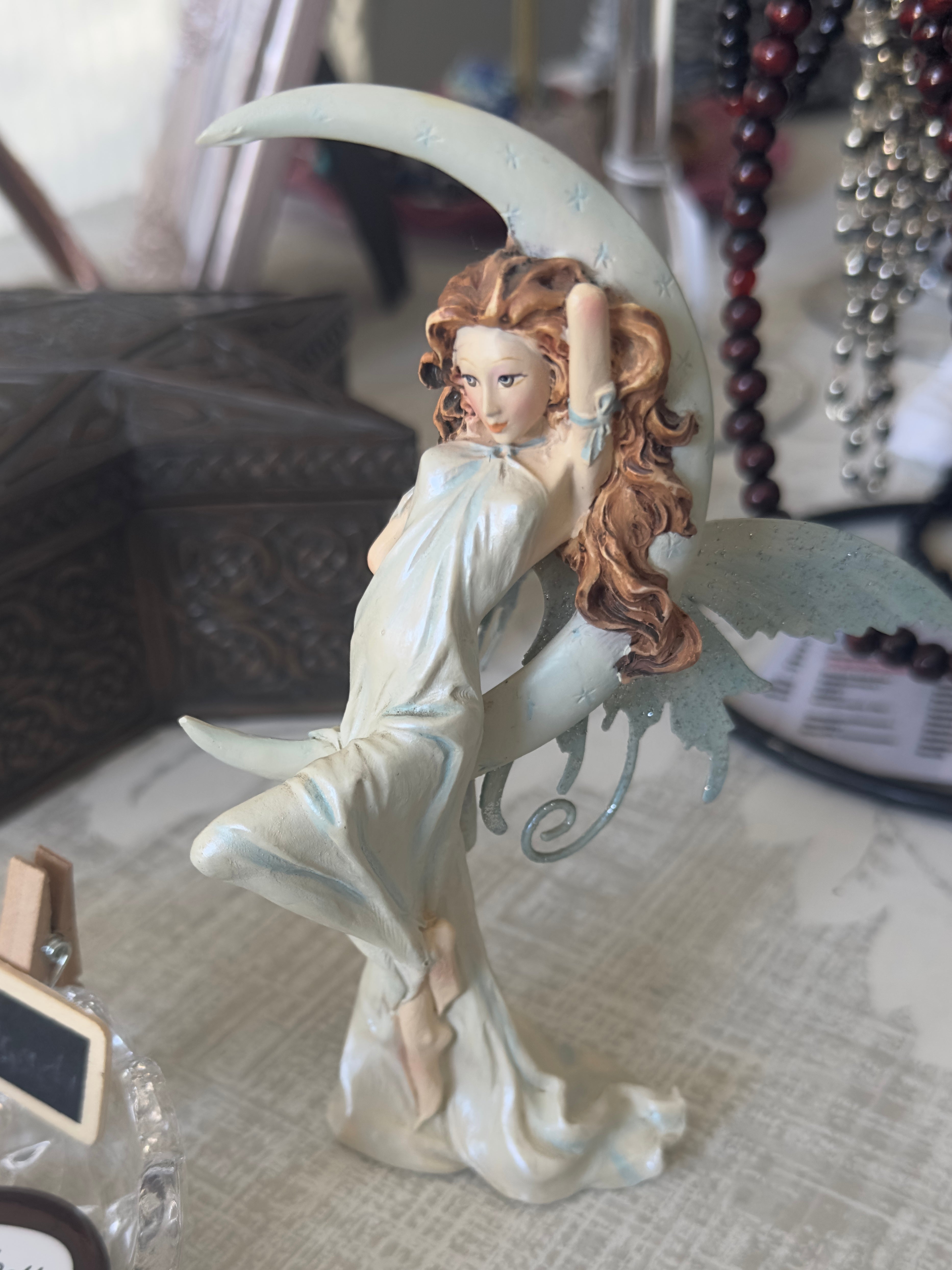 White Fairy - Metal wings