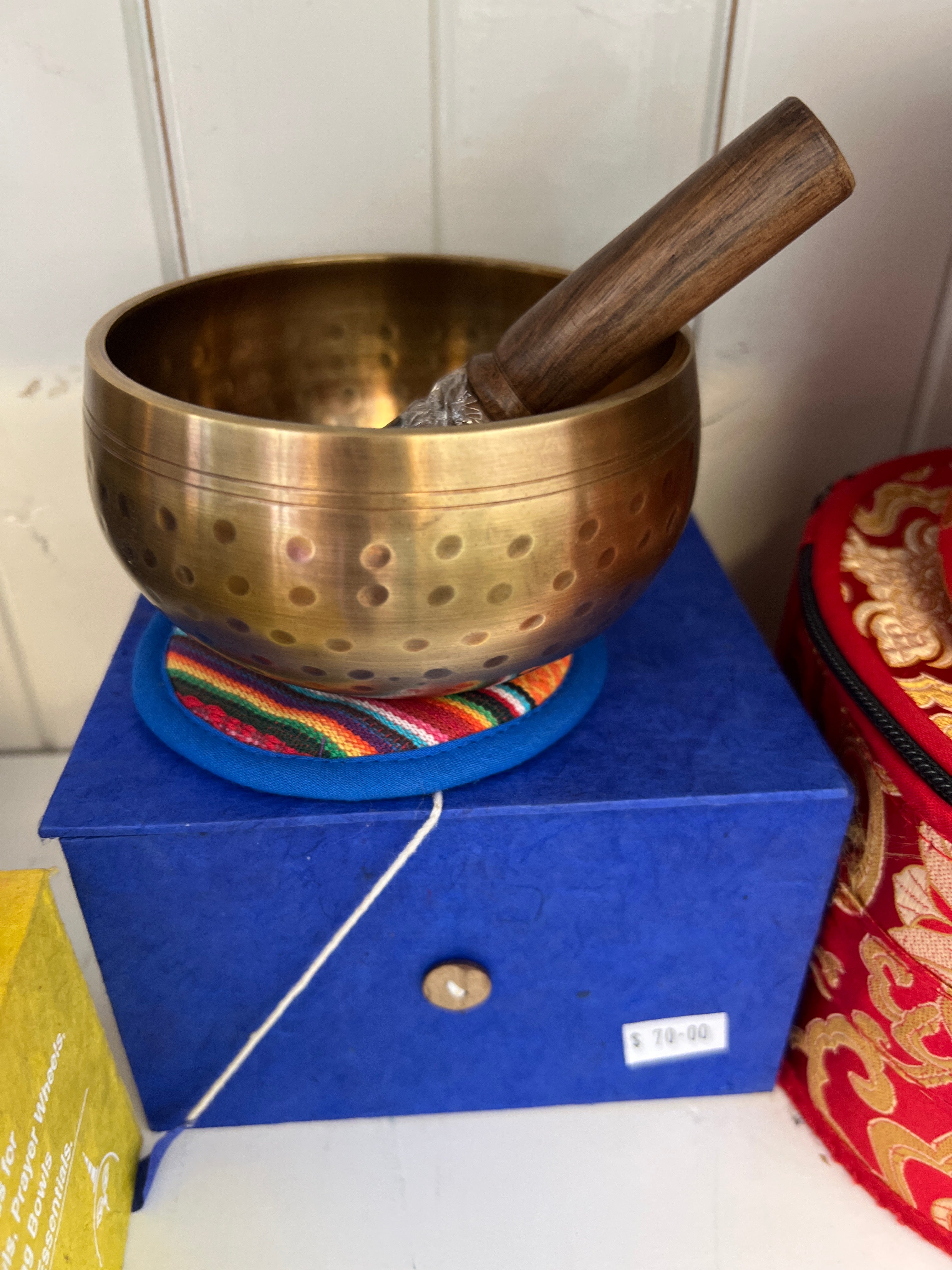 Bright Cobalt Blue Sound Bowl