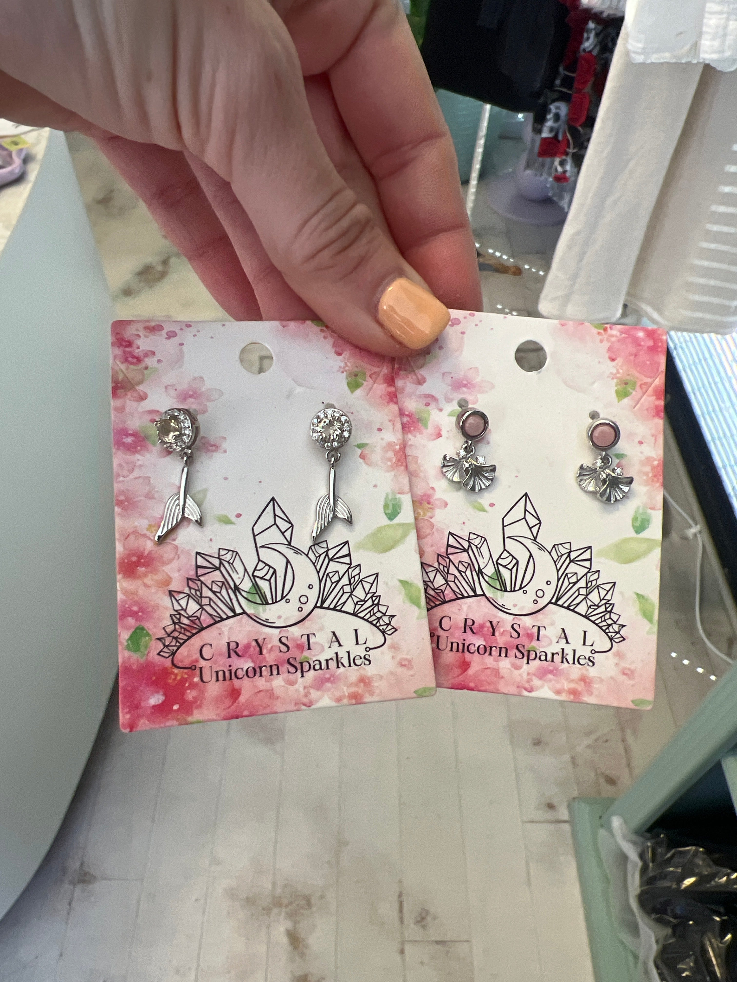 Sterling silver earrings