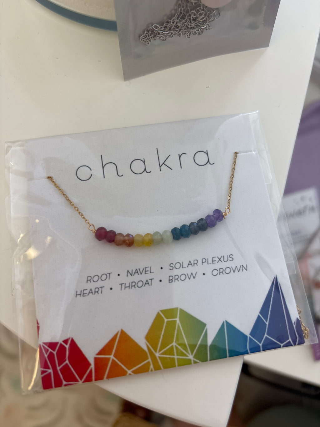 Chakra necklace