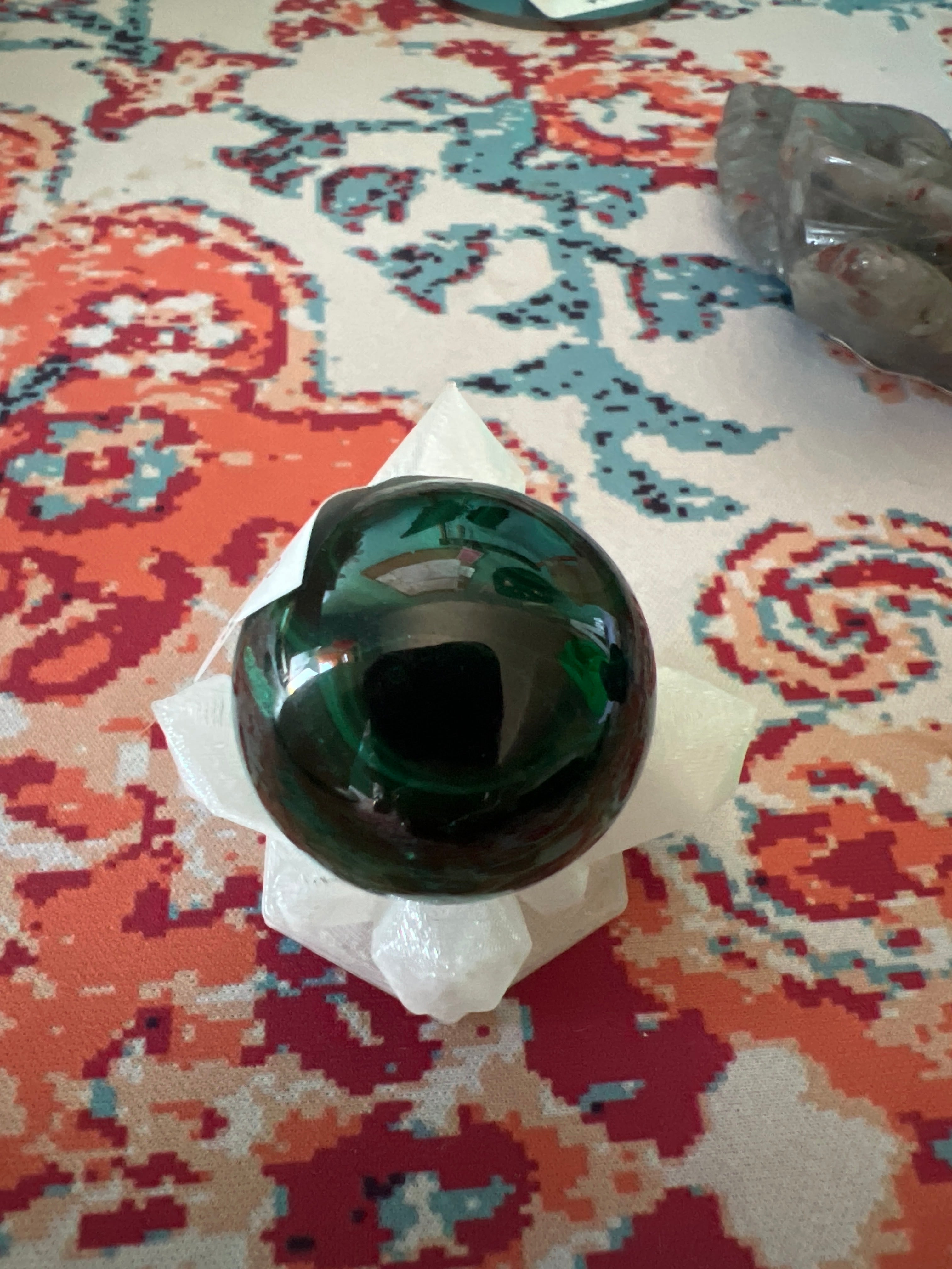 Malachite sphere