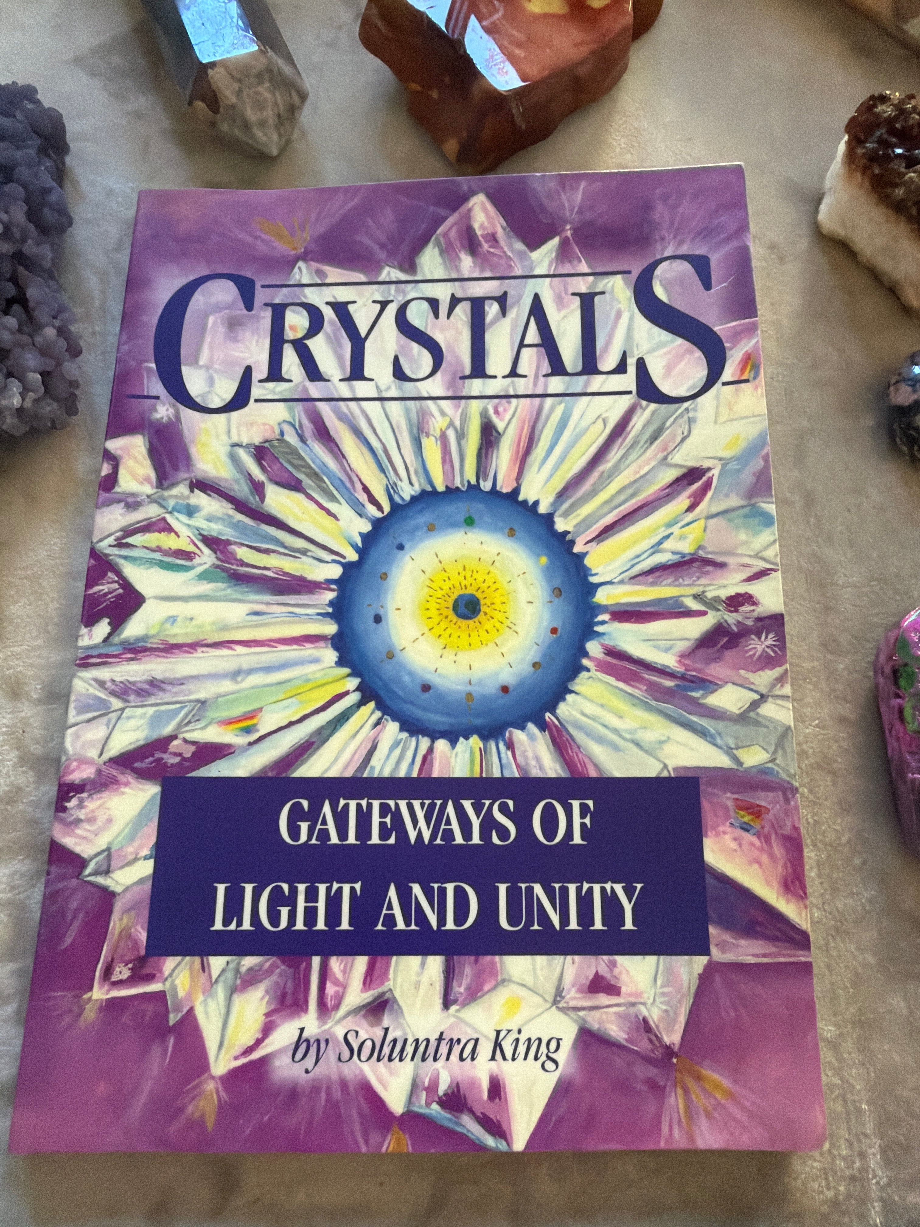 Crystals gateways of light and unity