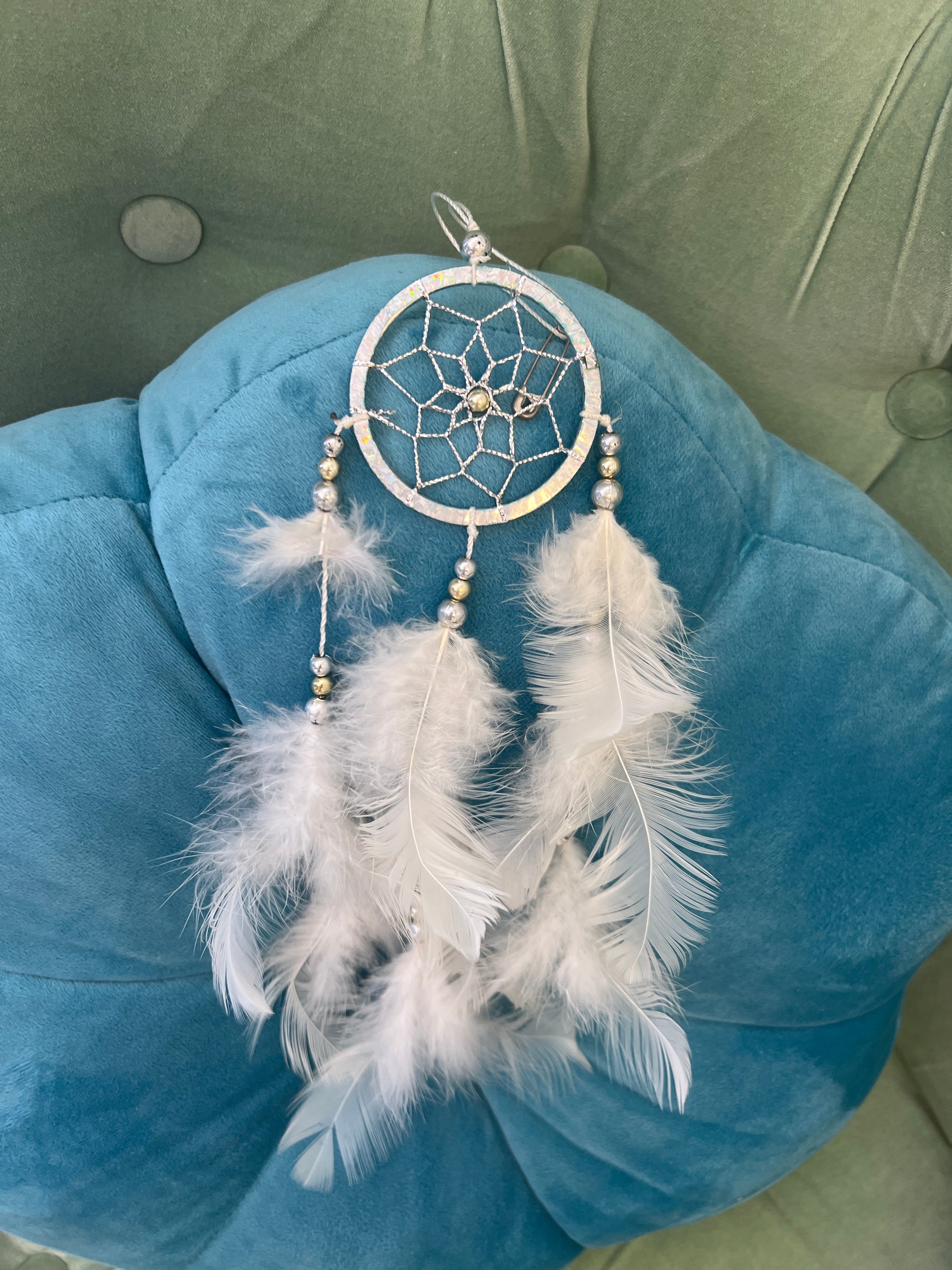 White dream catcher
