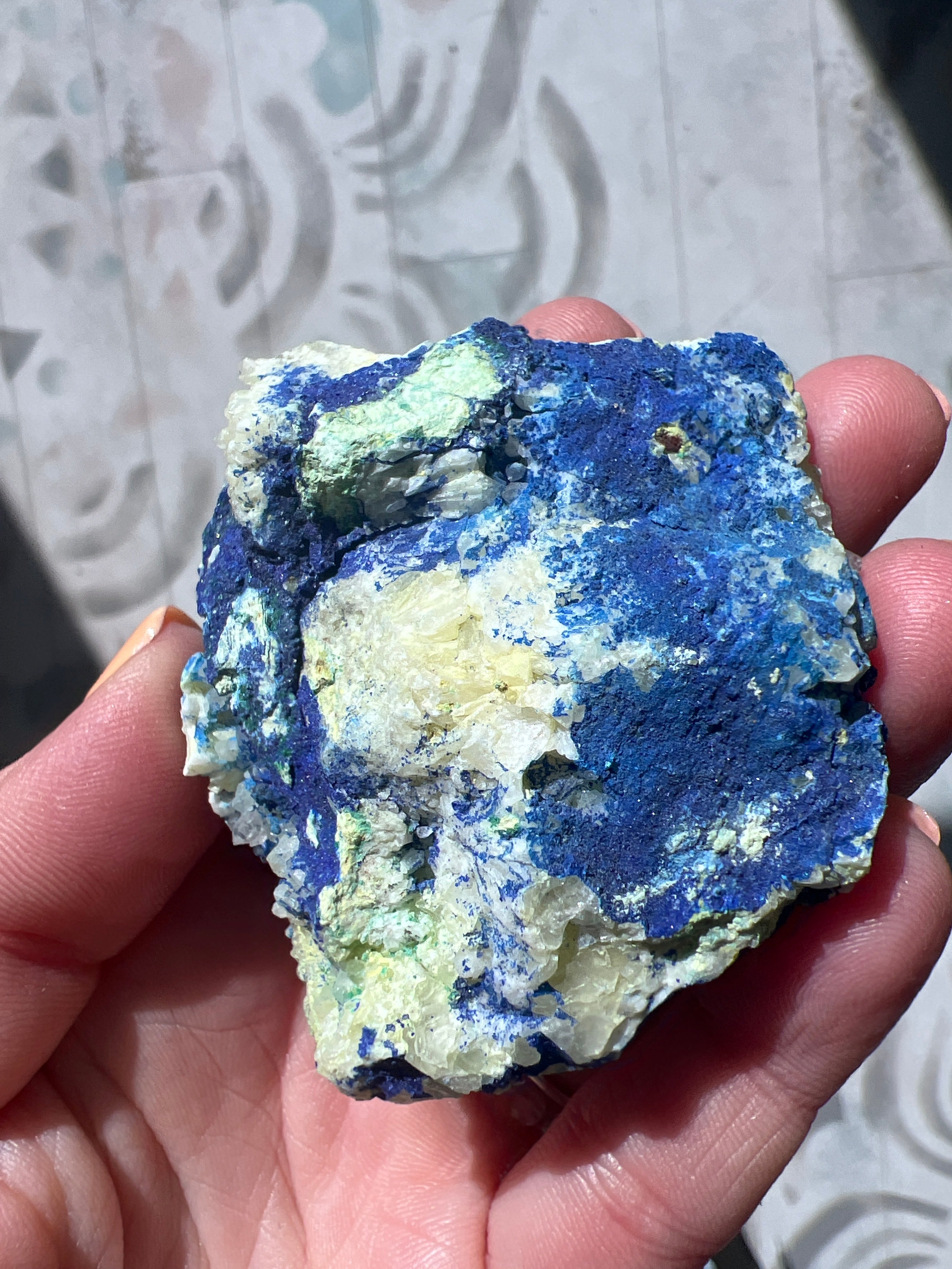 Azurite raw