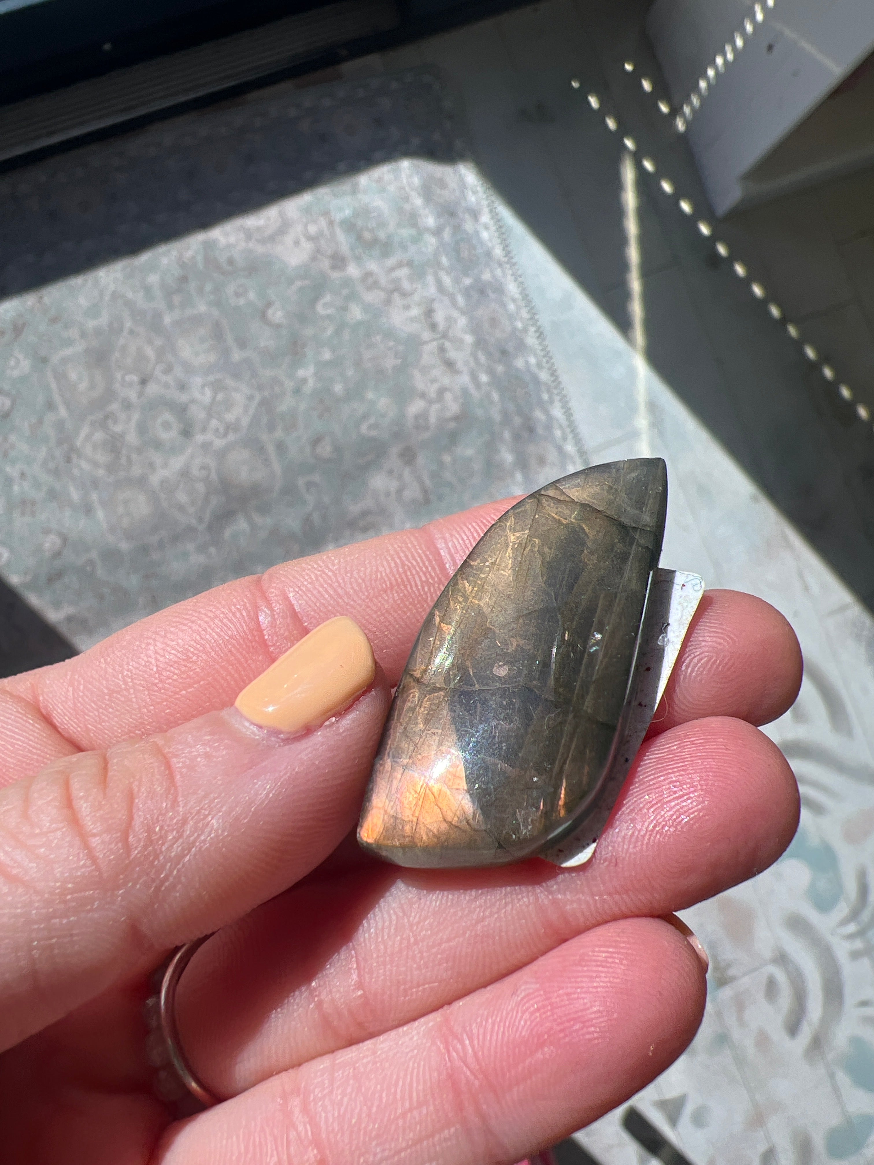 Labradorite Leaf