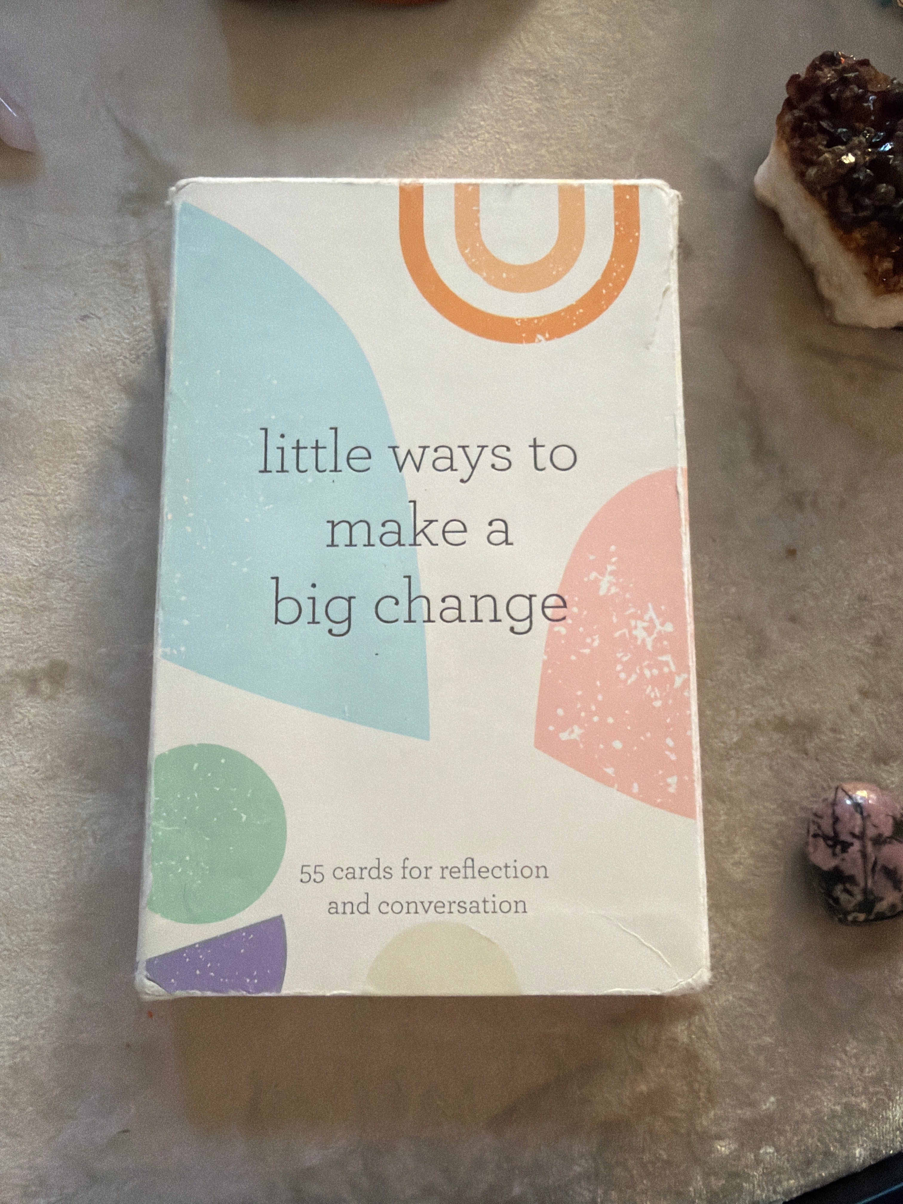 Little ways to make a big change affirmation cards