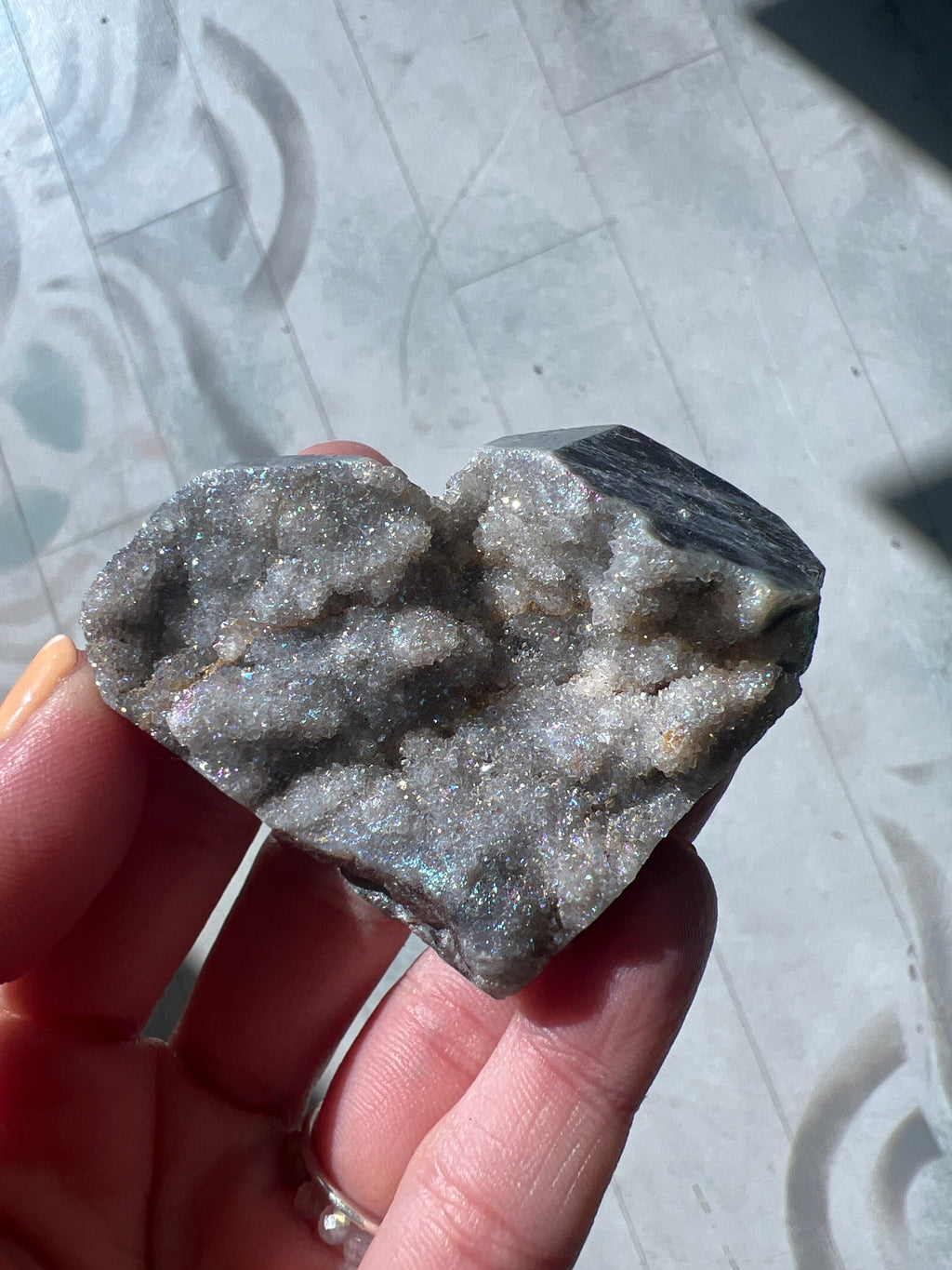 Aura Sphalerite Heart