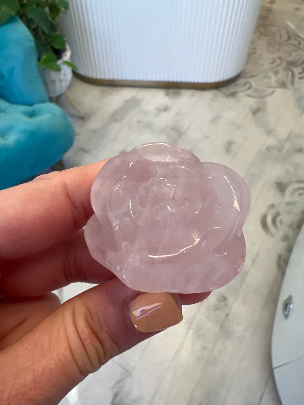 Rose Quartz Rose