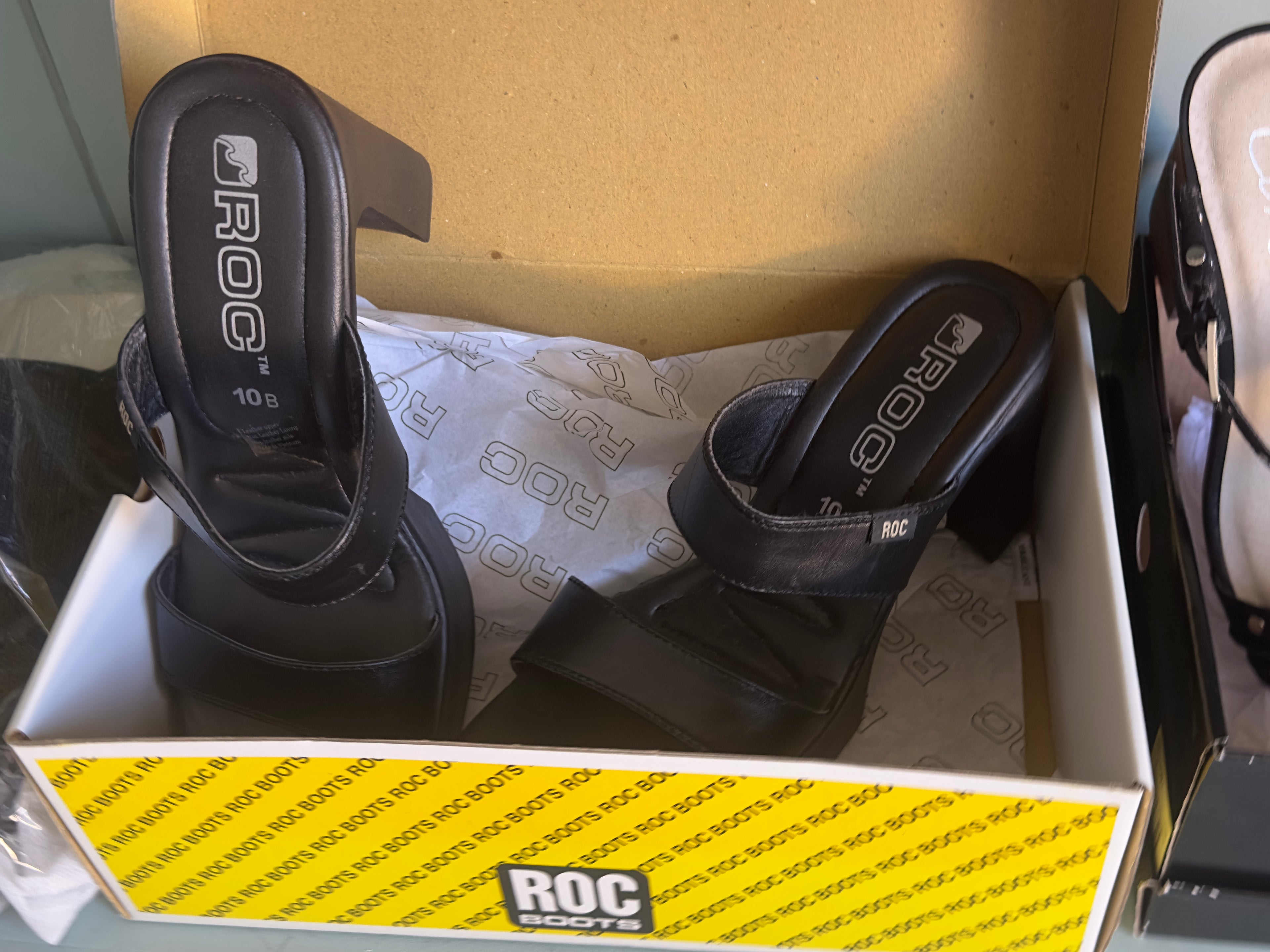 Leather Platform Roc