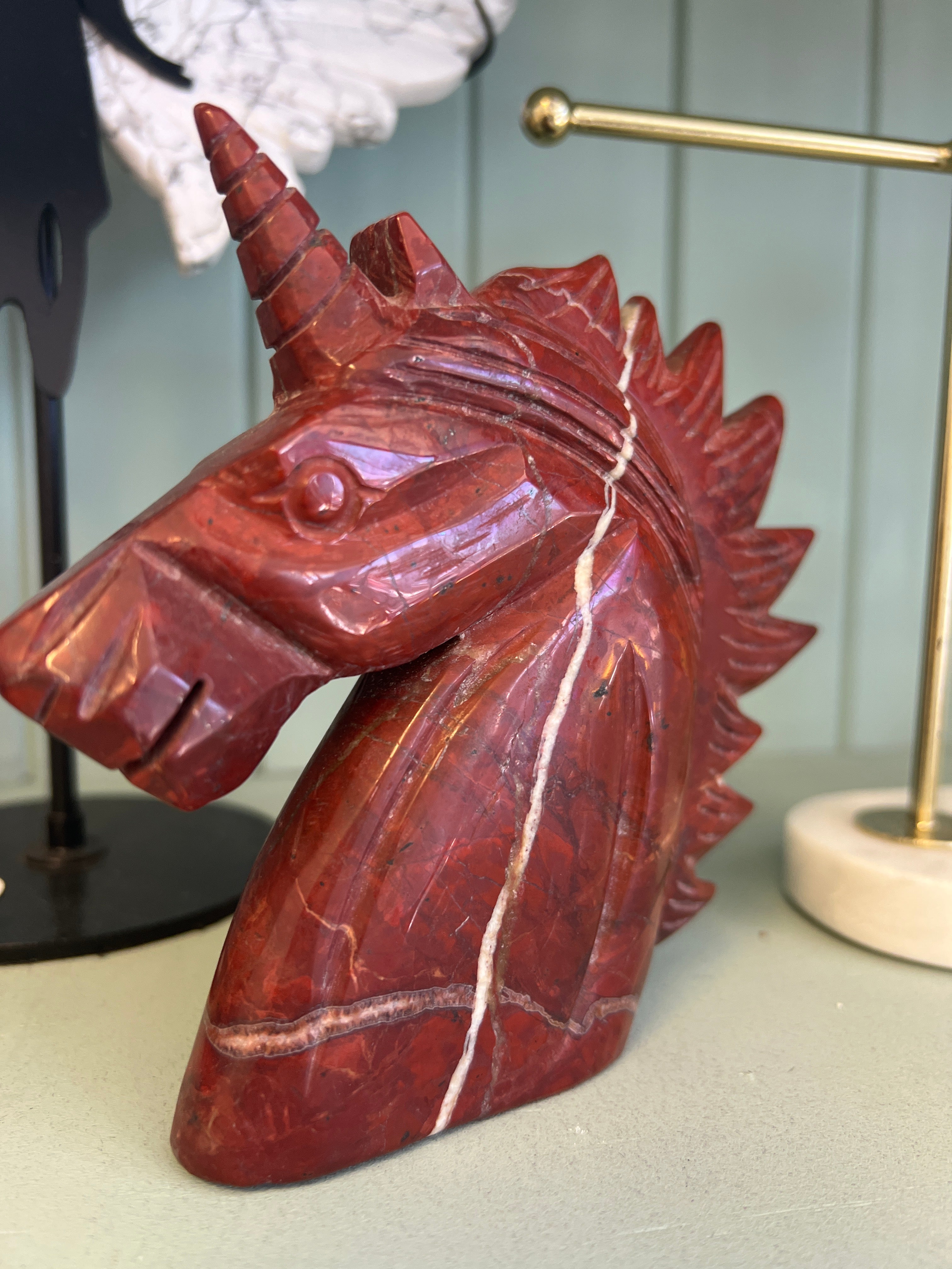 Red Jasper Unicorn