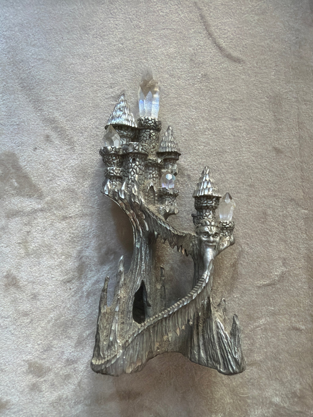 Crystal & Pewter Castle Tower