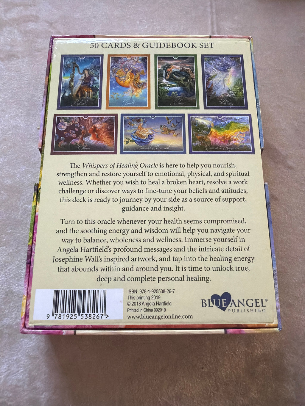 Whispers of healing Oracle cards