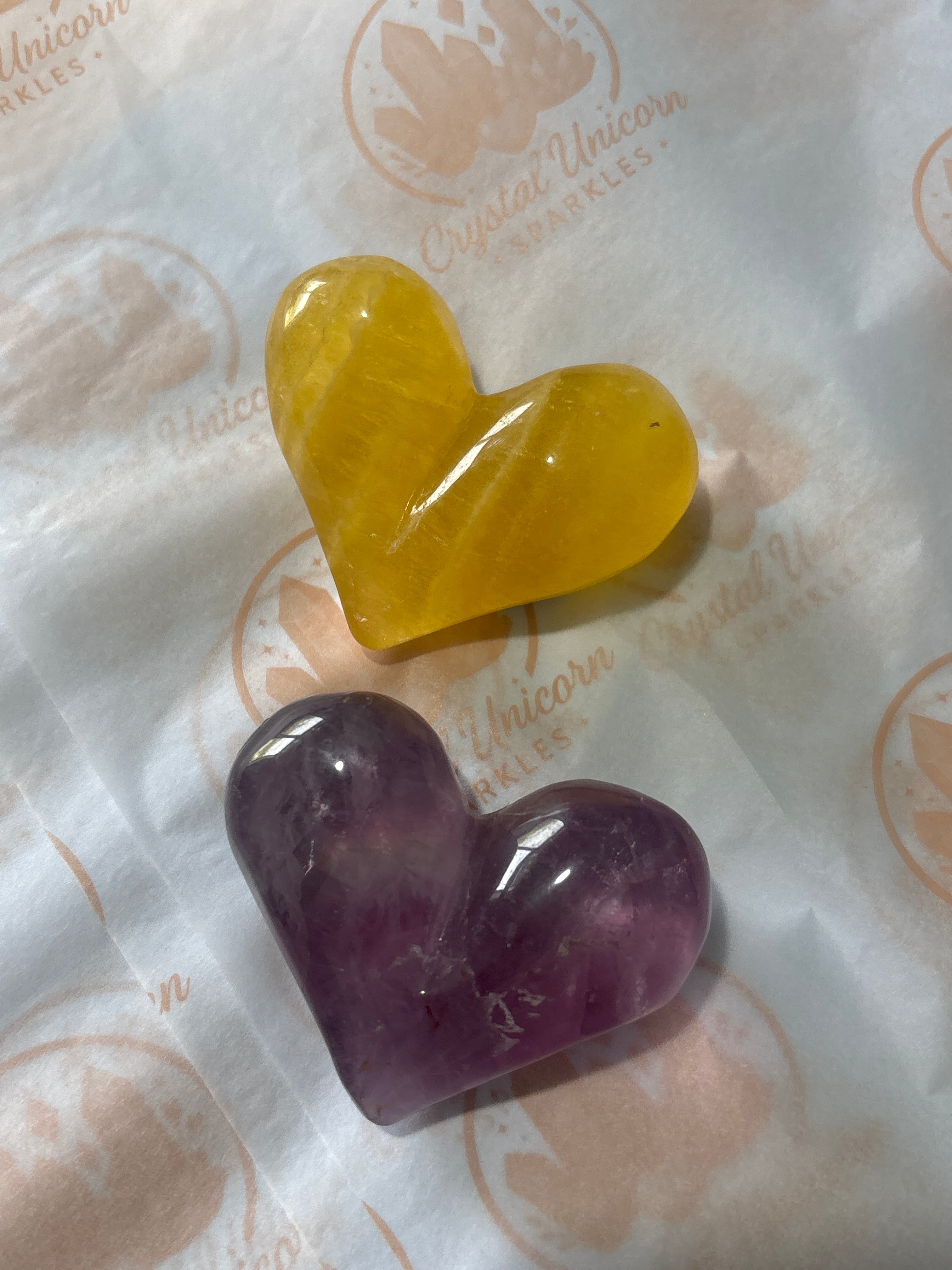 Fluorite Hearts